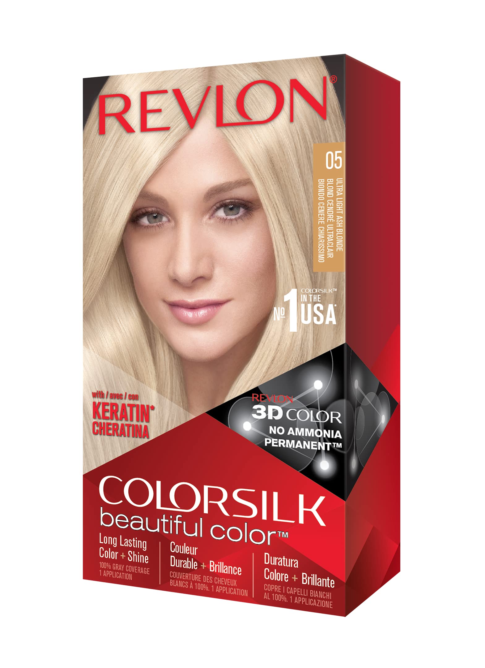 Foto 1 | Tinte para Cabello Revlon Ultra Light Ash Blonde-Venta Internacional