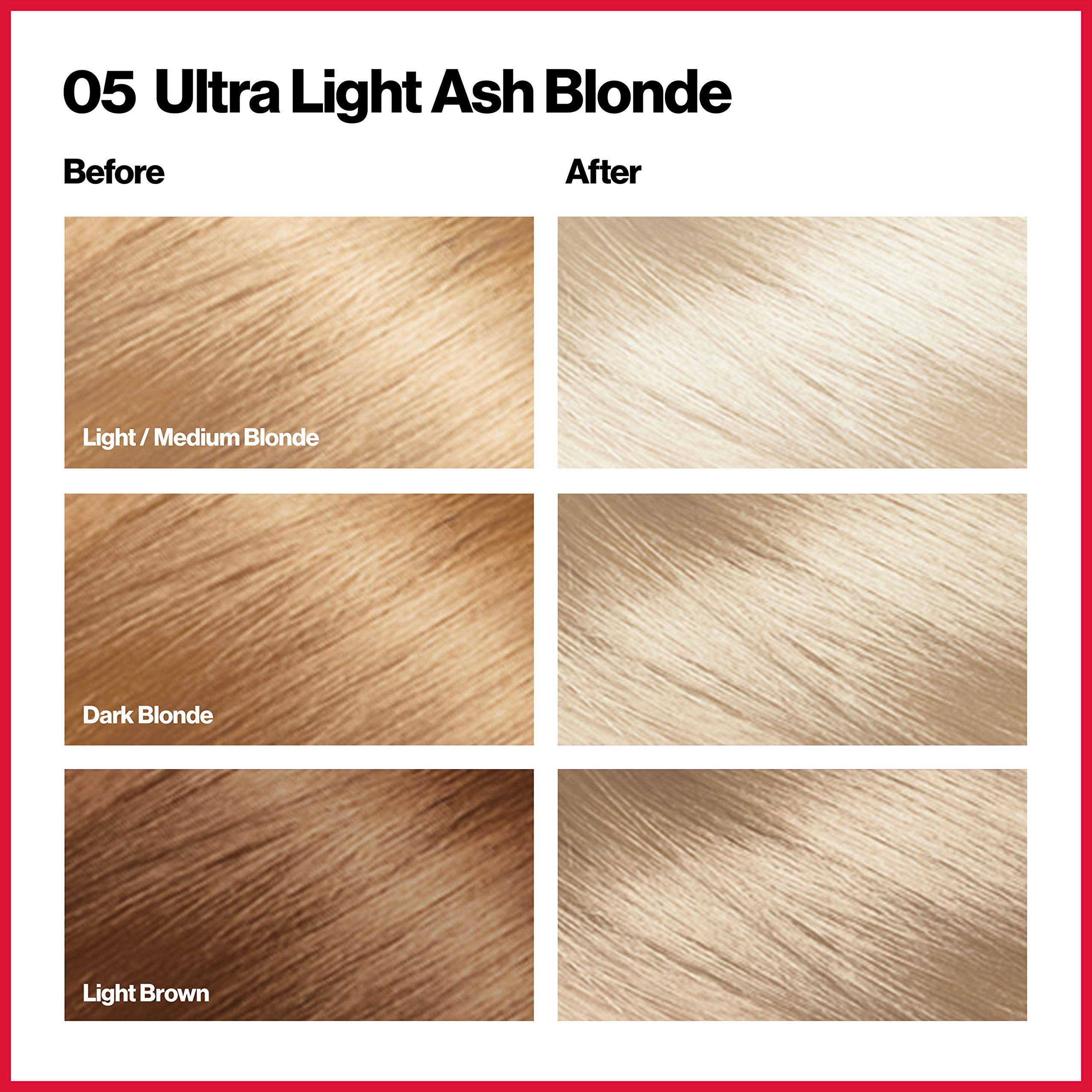Foto 3 pulgar | Tinte para Cabello Revlon Ultra Light Ash Blonde-Venta Internacional