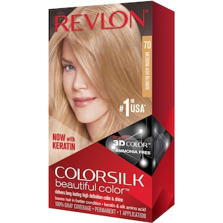 Foto 1 | Tinte de Pelo Revlon Colorsilk 70 Rubio Cenizo Medio 130 ml - Venta Internacional