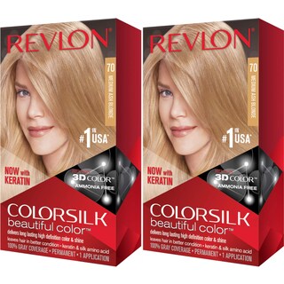 Foto 2 | Tinte de Pelo Revlon Colorsilk 70 Rubio Cenizo Medio 130 ml - Venta Internacional
