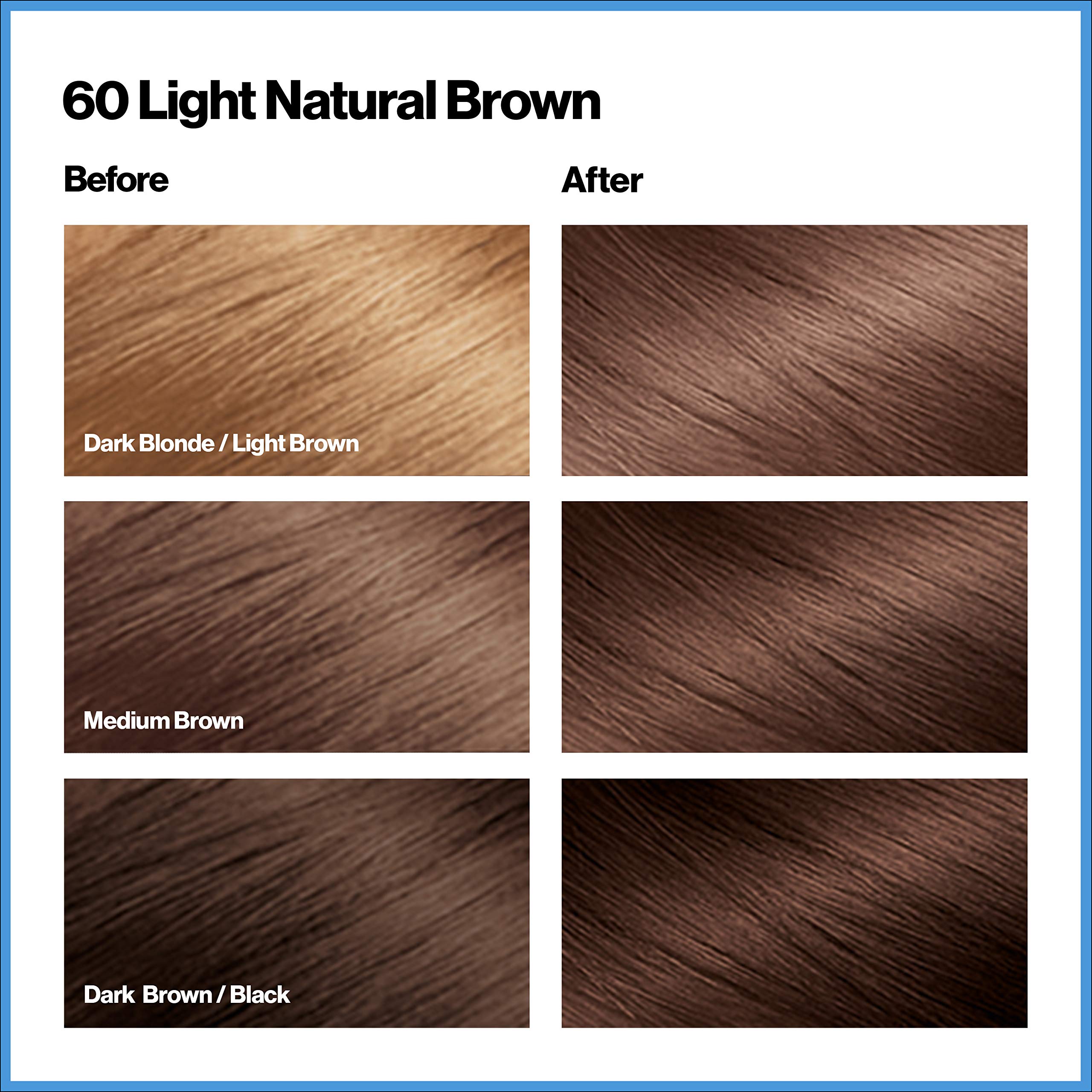 Foto 2 | Tinte para el Cabello Revlon Total Color 60 Marrón Natural Claro 100 ml - Venta Internacional