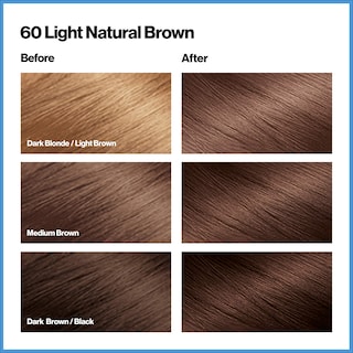 Foto 2 | Tinte para el Cabello Revlon Total Color 60 Marrón Natural Claro 100 ml - Venta Internacional