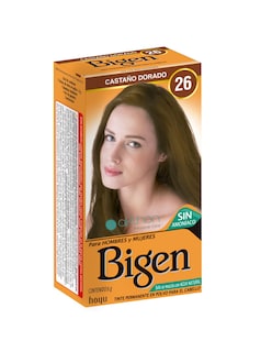 Foto 2 | Tinte para Cabello en Polvo Bigen Castaño Dorado 26, 6 Gramos