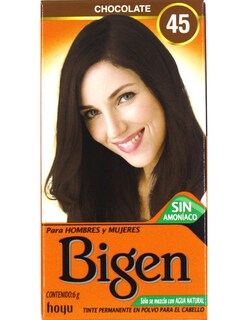 Foto 1 | Tinte Para Cabello En Polvo Bigen Chocolate 45, 6 Gr