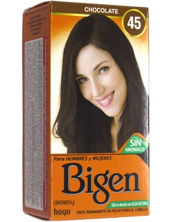 Foto 2 | Tinte Para Cabello En Polvo Bigen Chocolate 45, 6 Gr