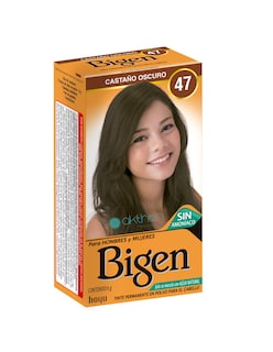 Foto 2 | Tinte Para Cabello En Polvo Bigen Castaño Oscuro 47, 6 Gr