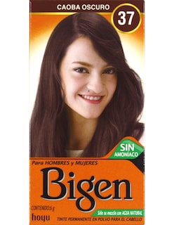 Foto 1 | Tinte Para Cabello En Polvo Bigen Caoba Oscuro 37, 6 Gr
