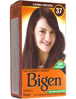 Foto 3 | Tinte Para Cabello En Polvo Bigen Caoba Oscuro 37, 6 Gr