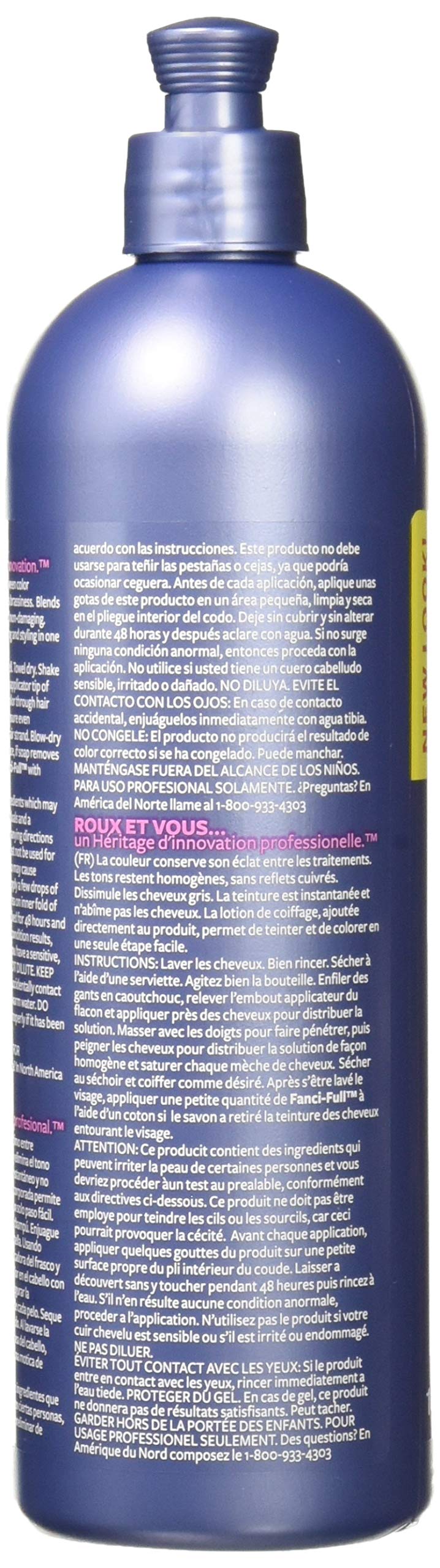 Foto 4 pulgar | Coloración Instantánea Roux 450 Ml para Cabello-Venta Internacional