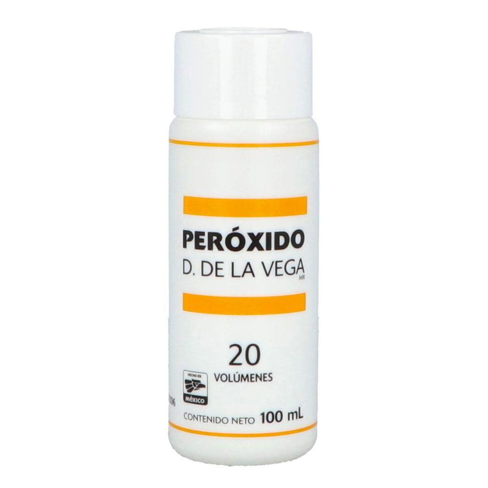 Foto 2 pulgar | Peróxido De La Vega 20 Volúmenes 100 Ml