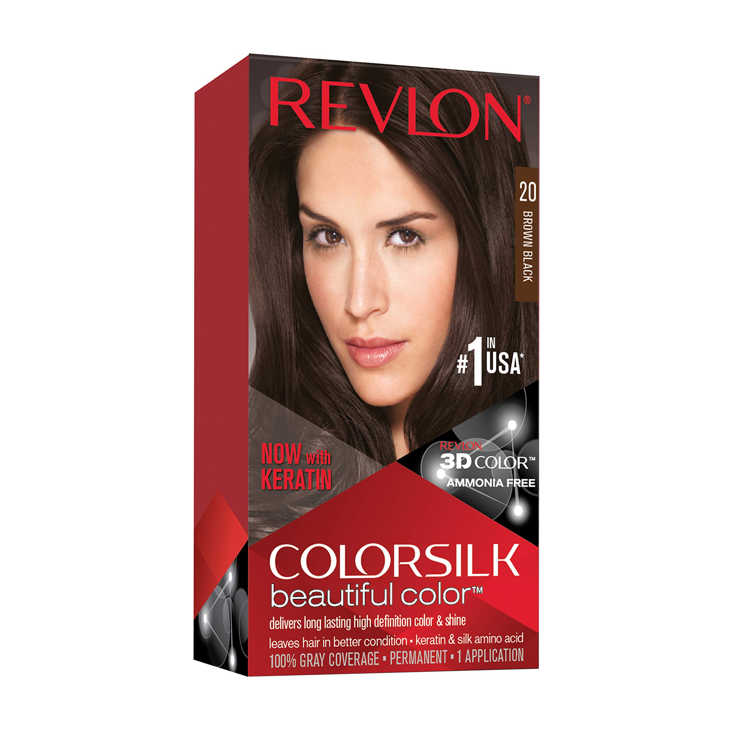 Foto 2 pulgar | Tinte De Pelo Revlon Colorsilk 20, Marrón Y Negro, 1 Unidad (paquete De 3) - Venta Internacional.