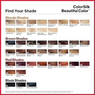 Foto 4 | Tinte De Pelo Revlon Colorsilk 20, Marrón Y Negro, 1 Unidad (paquete De 3) - Venta Internacional.