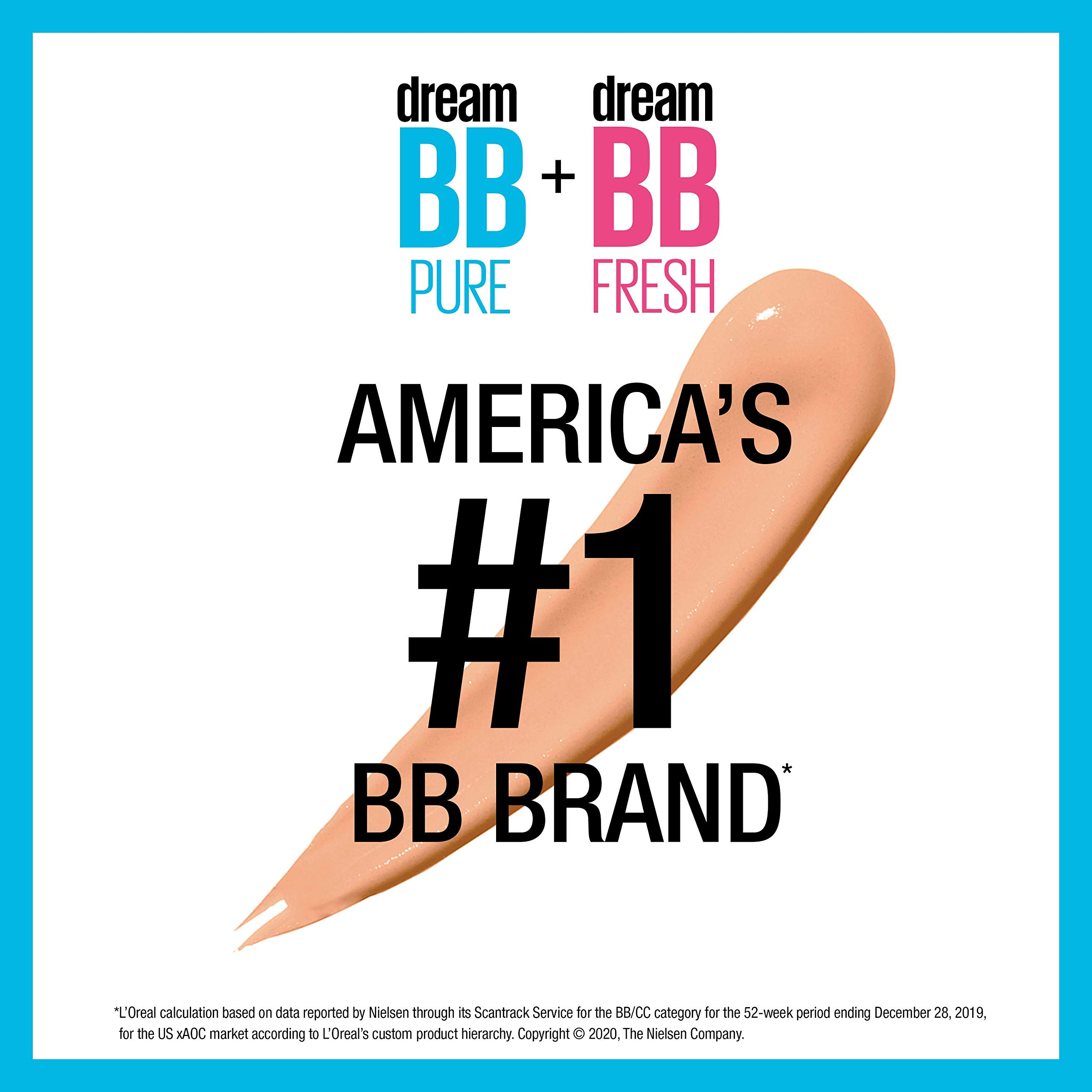 Foto 4 pulgar | Crema BB Maybelline Dream Pure Skin Clearing 8 en 1 30 ml - Venta Internacional