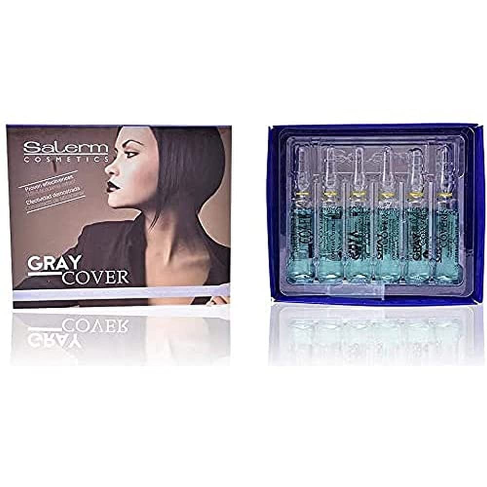 Foto 2 pulgar | Sérum de Tratamiento Salerm Cosmetics Cubre Canas Grey Cover 12x5 ml - Venta Internacional