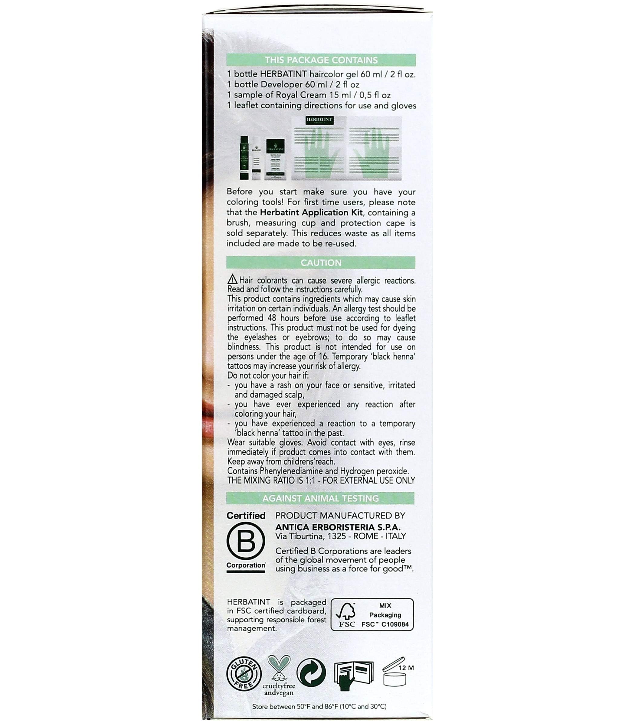 Foto 2 | Gel para Teñir El Cabello Herbatint 6d Rubio Dorado Oscuro 135 Ml - Venta Internacional