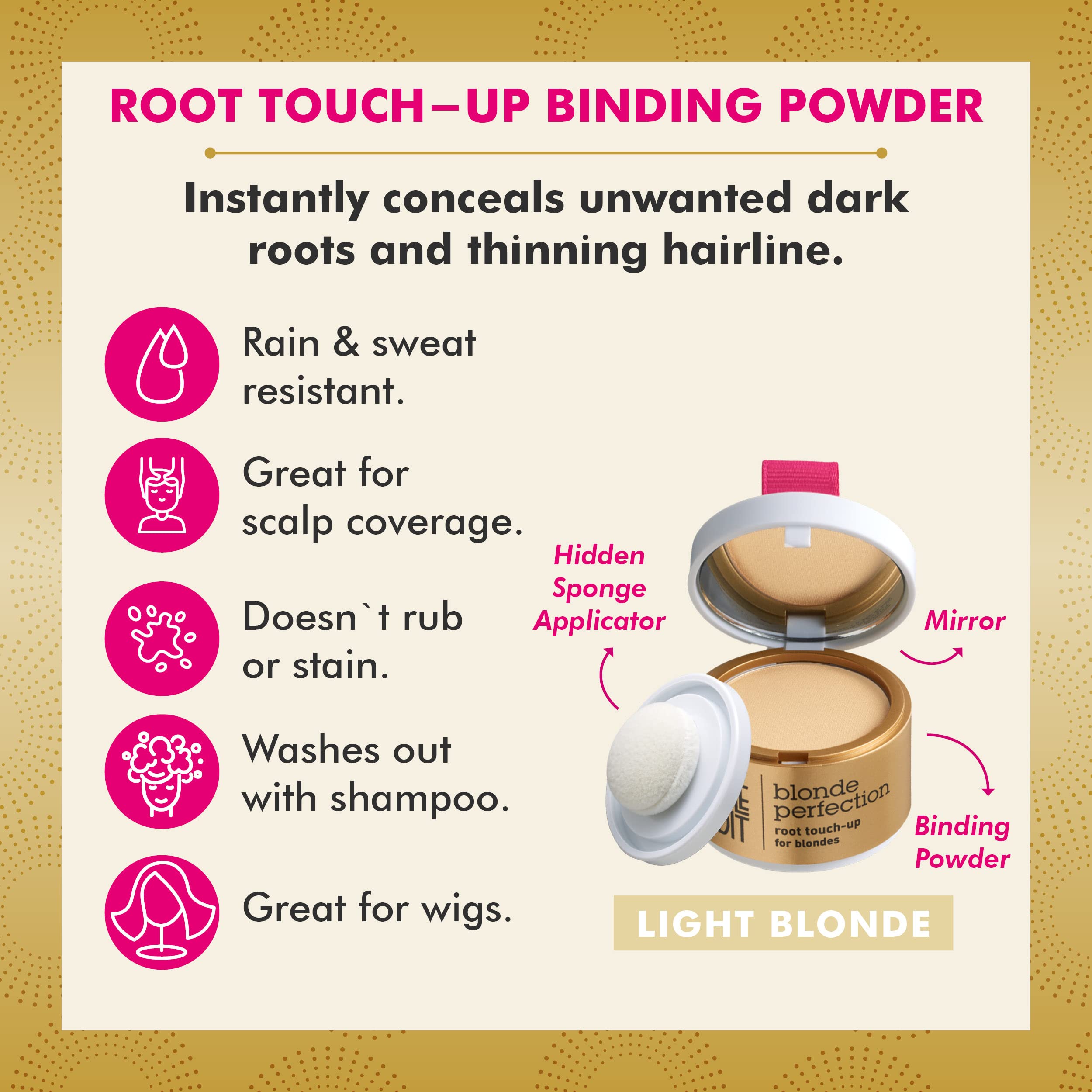 Foto 3 pulgar | Root Touch Up Powder Style Edit para Cabello Rubio Claro Paquete De 2 - Venta Internacional