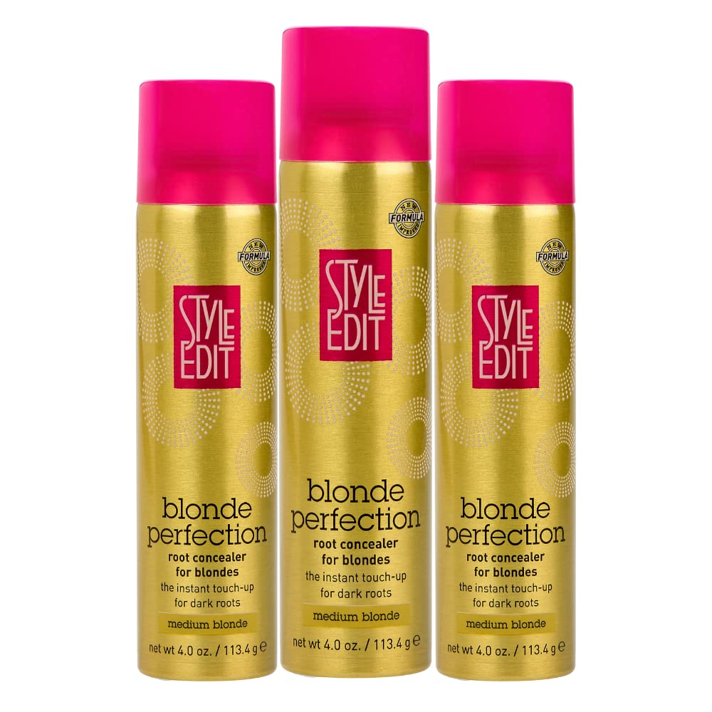 Spray Corrector De Raíces Para Retoques Style Edit Medium Blonde - Venta Internacional