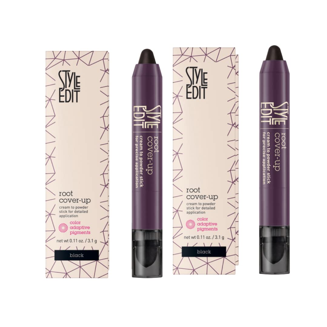 Foto 2 pulgar | Root Touch Up Stick Style Edit Para Cabello Negro 3 Ml Paquete De 2 - Venta Internacional