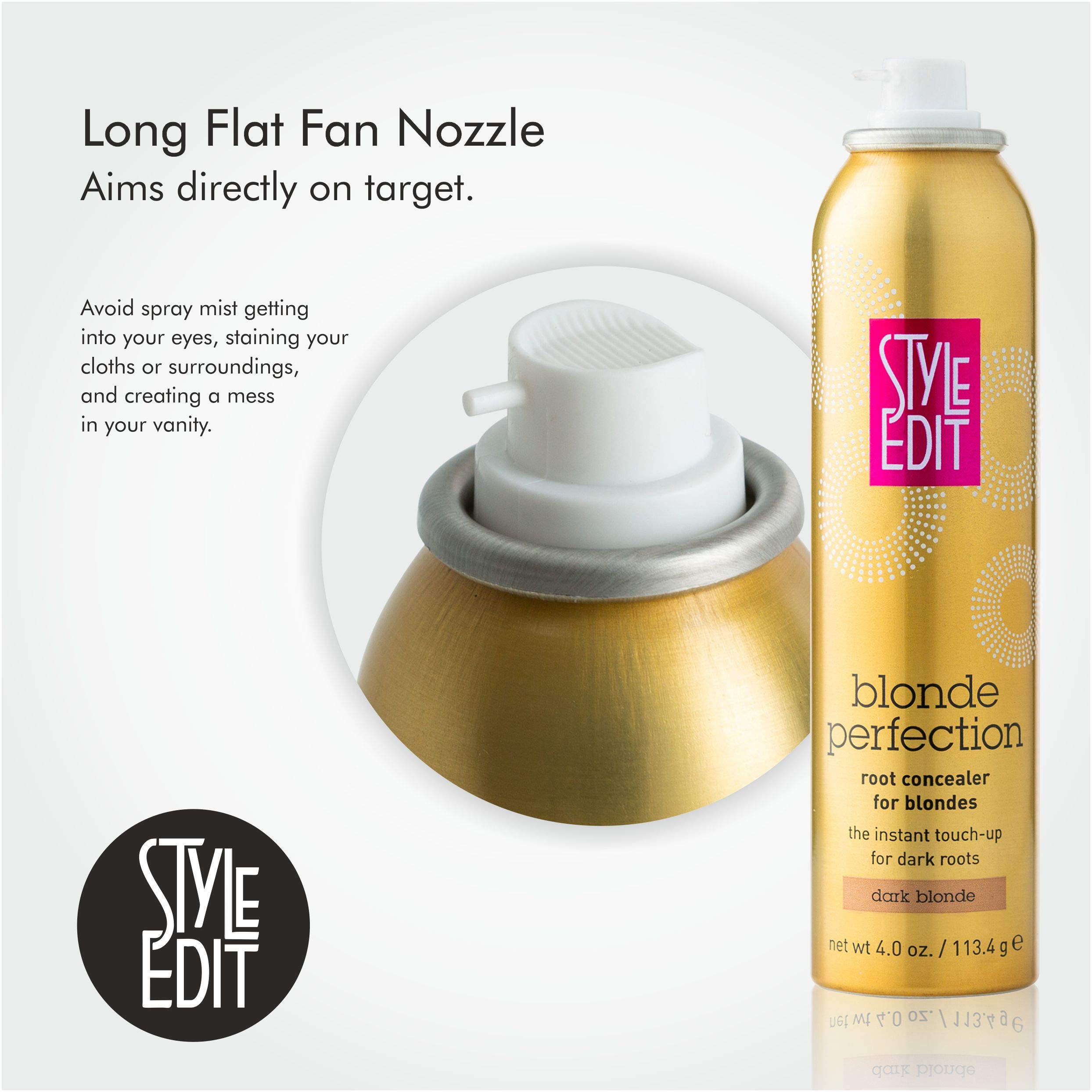 Foto 4 pulgar | Spray Corrector de Raíces Style Edit Dark Blonde 120 ml - Venta Internacional