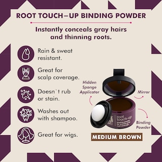 Foto 2 | Root Touch Up Powder Style Edit Marrón Medio - Venta Internacional