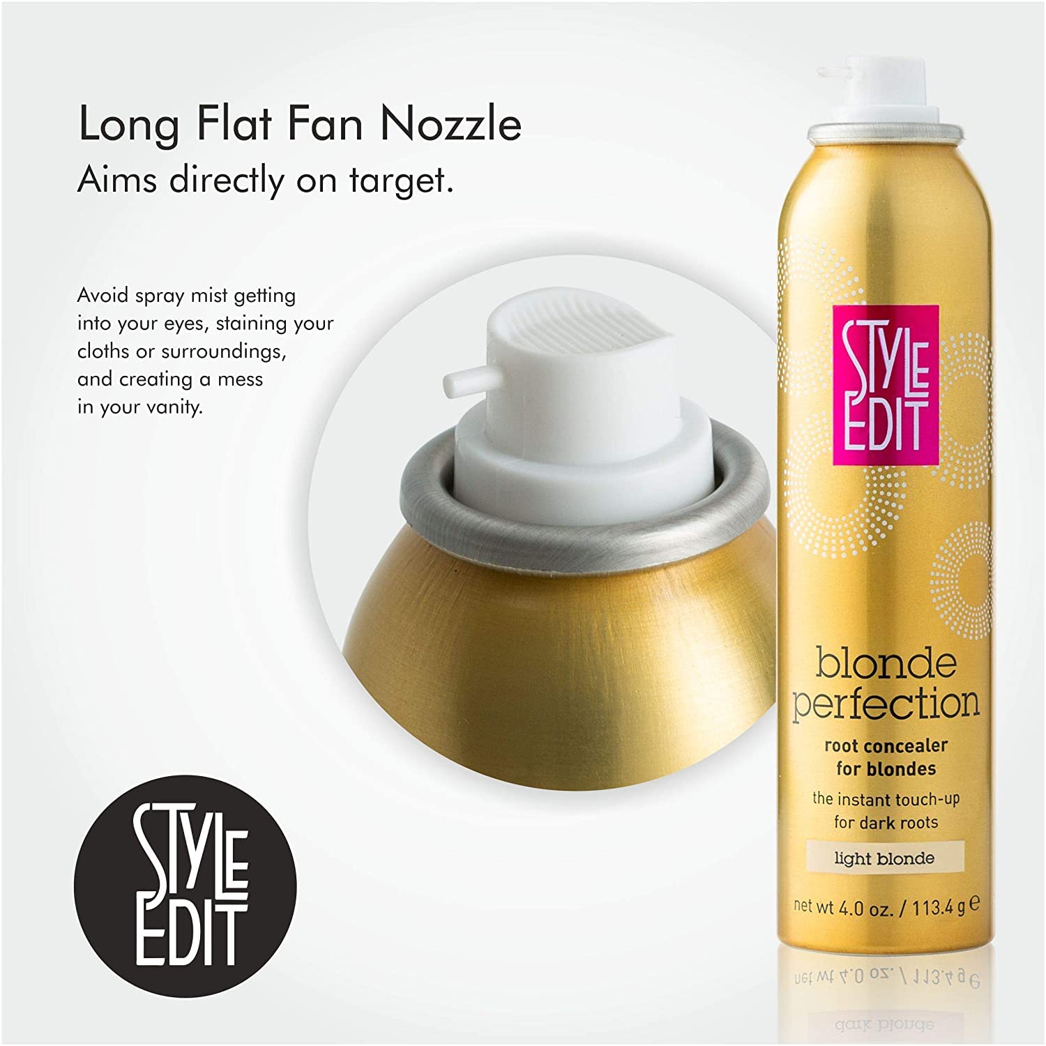 Foto 3 | Spray Corrector de Raíces para Retoques Style Edit Light Blonde 118 ml - Venta Internacional