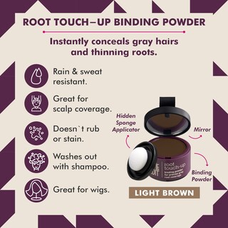 Foto 2 | Root Touch Up Powder Style Edit para Cabello Castaño Claro Paquete de 5 - Venta Internacional