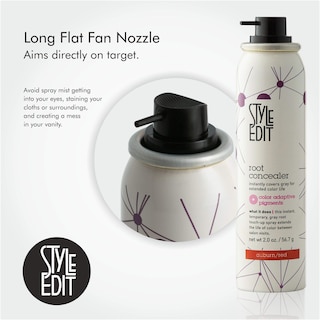 Foto 3 | Root Concealer Touch Up Spray Style Edit color Castaño/rojo 60 Ml X 5 - Venta Internacional
