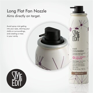 Foto 3 | Root Corrector en Aerosol Style Edit color Marrón Claro Paquete de 5 - Venta Internacional