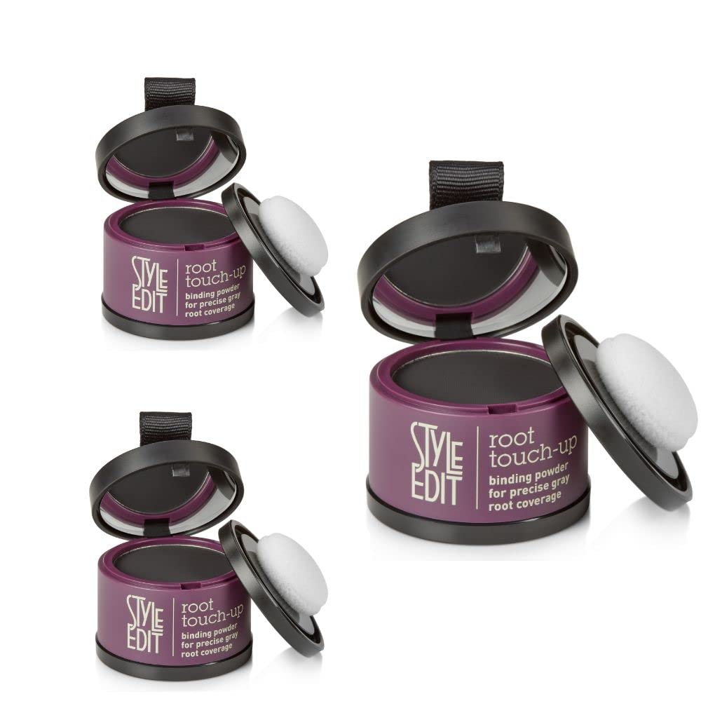 Foto 2 pulgar | Root Touch Up Powder Style Edit Para Cabello Negro - Venta Internacional