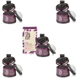 Foto 1 | Retoque de Raíz en Polvo Style Edit para Cabello Negro Paquete de 5 - Venta Internacional