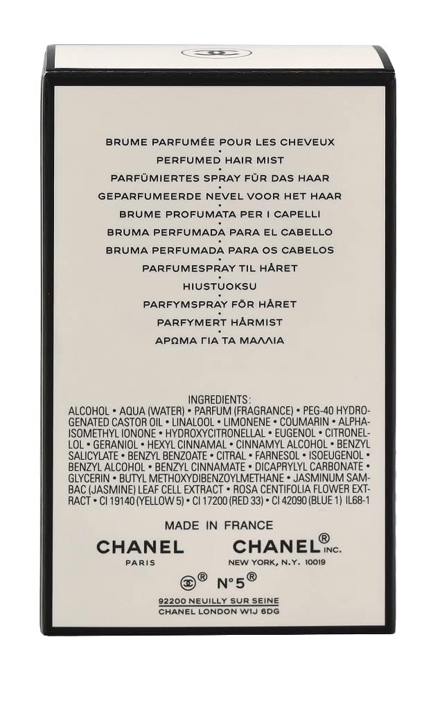 Foto 7 pulgar | Bruma Para Cabello Chanel No5 Le Parfum, 35 Ml, Para Cabello Con Rosa Y Jazmín - Venta Internacional.