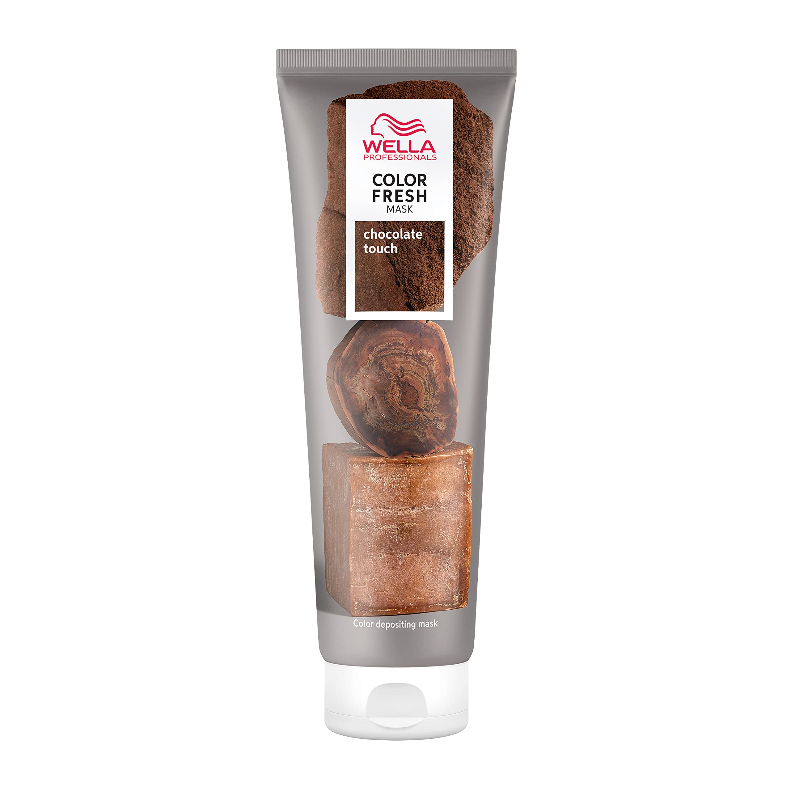 Foto 2 pulgar | Tratamiento Capilar Wella Color Fresh Mask Chocolate Touch 150 Ml - Venta Internacional.