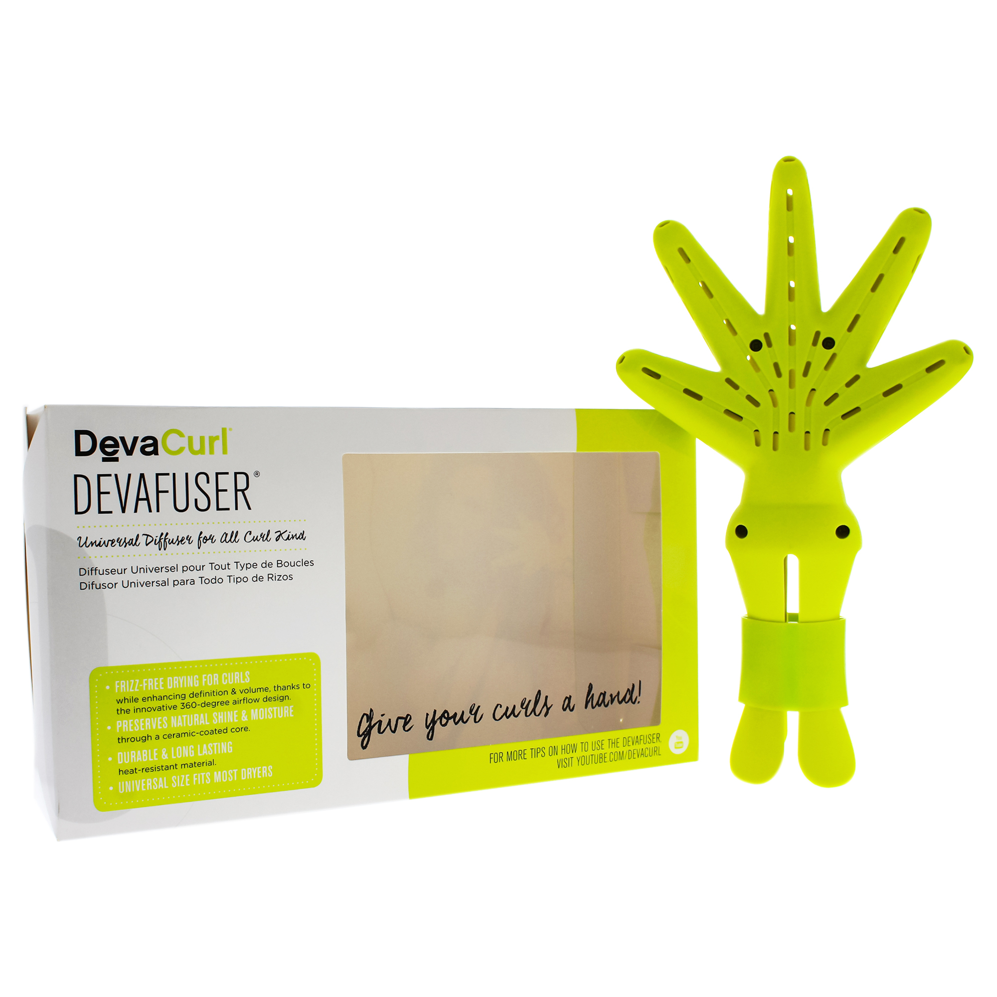 Foto 2 pulgar | Difusor Universal Devafuser De Devacurl Para Unisex - 1 Difusor De Pc - Venta Internacional.