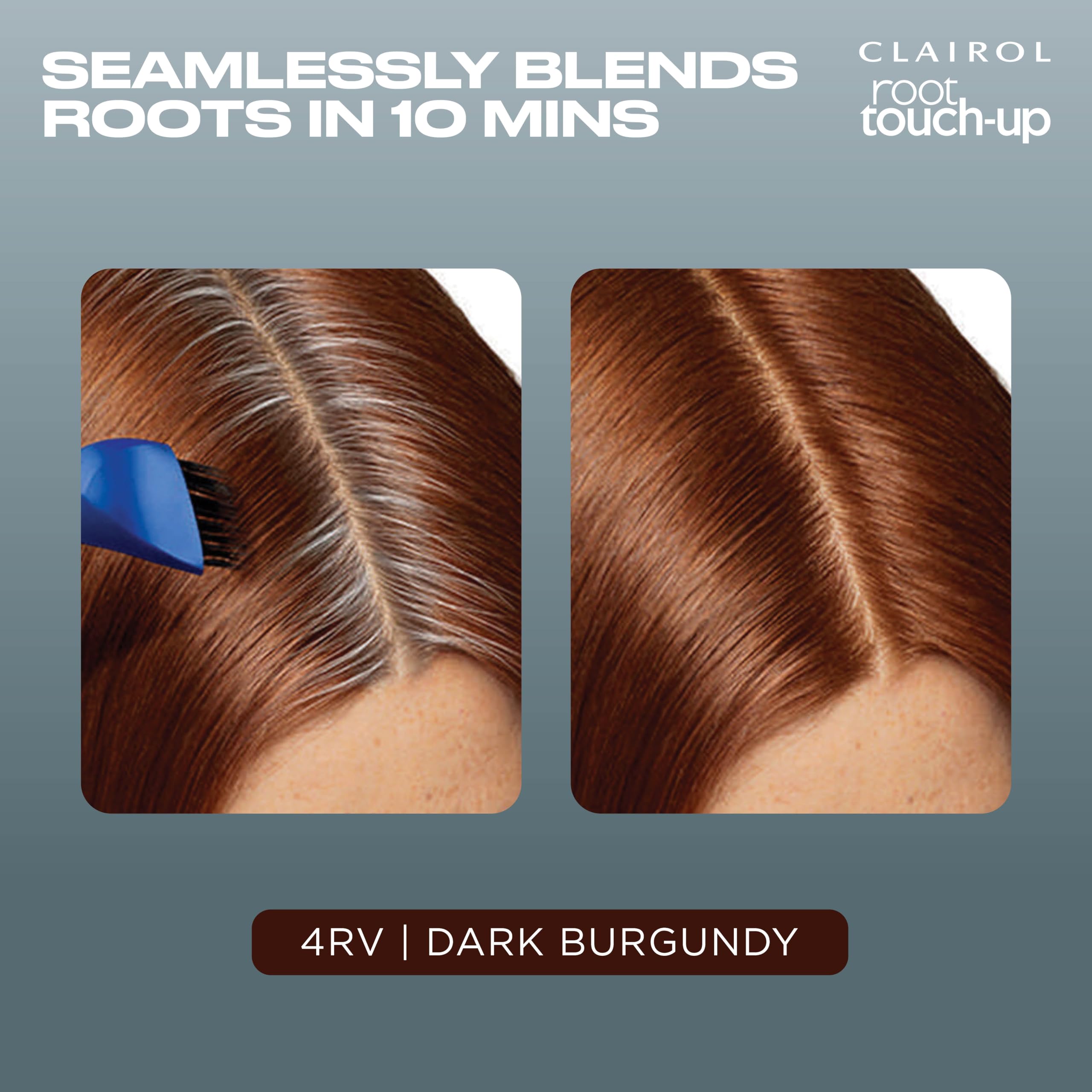Foto 5 pulgar | Tinte Para El Cabello Clairol Root Touch-up Nice'n Easy 4rv Dark Burgundy - Venta Internacional.