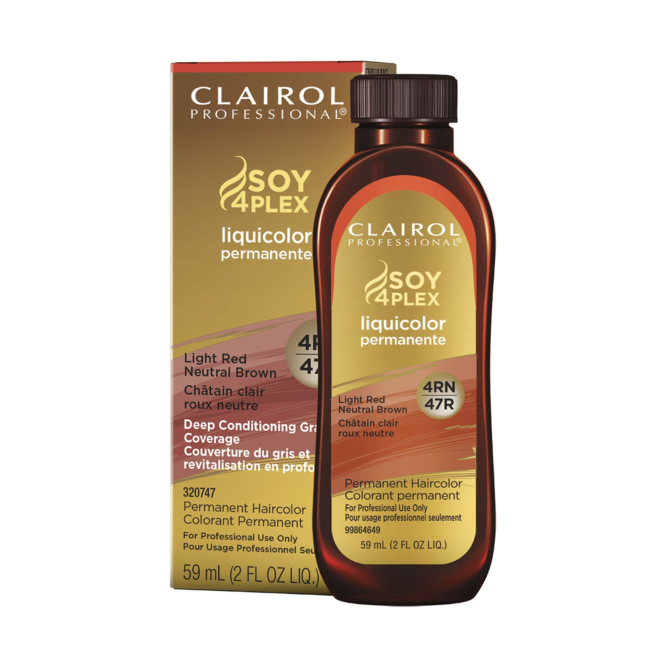 Foto 2 pulgar | Tinte De Pelo Clairol Professional Liquicolor 4rn Rojo Claro - Venta Internacional.