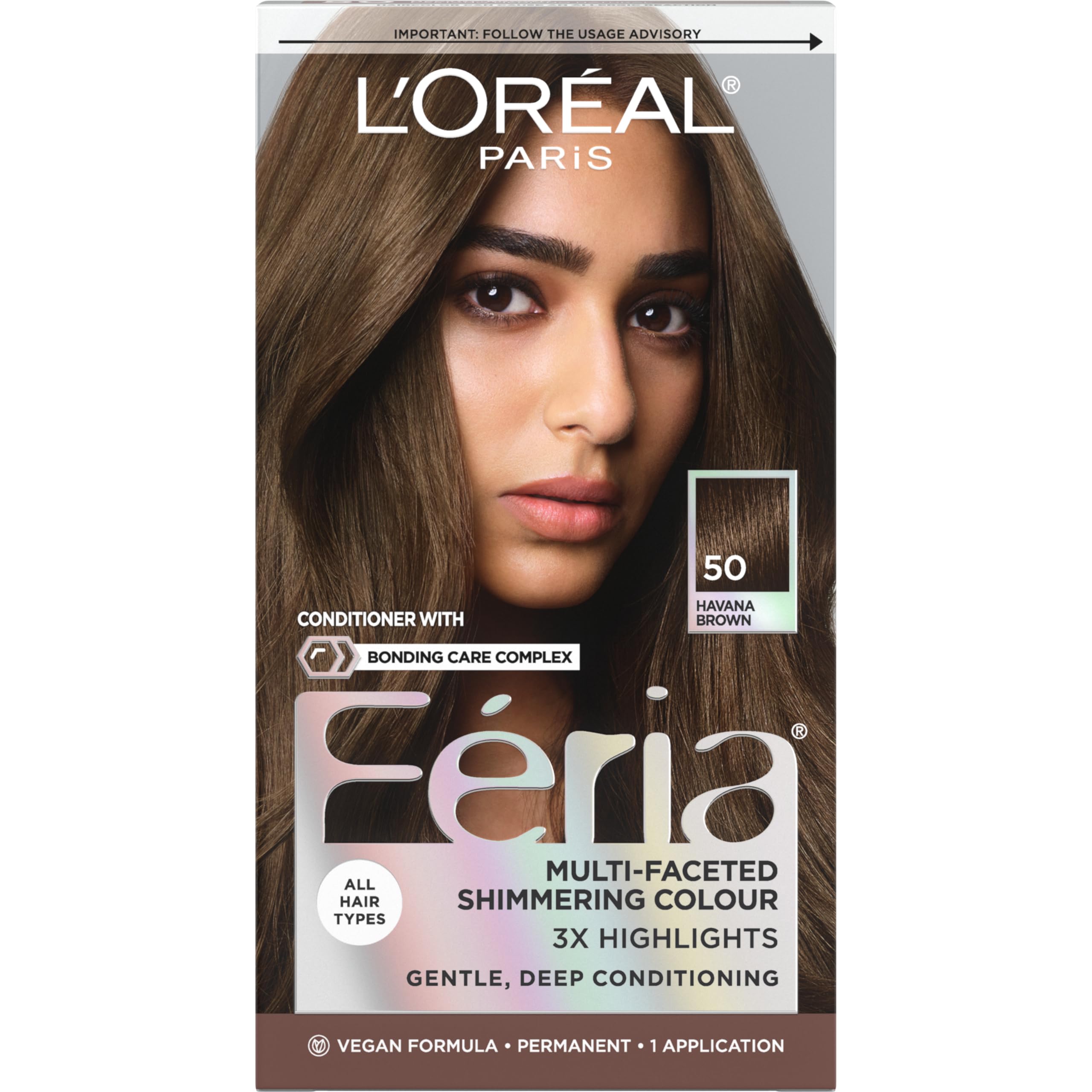 Tinte Para El Cabello L'oreal Paris Feria 50 Havana Brown, Paquete De 1 - Venta Internacional.