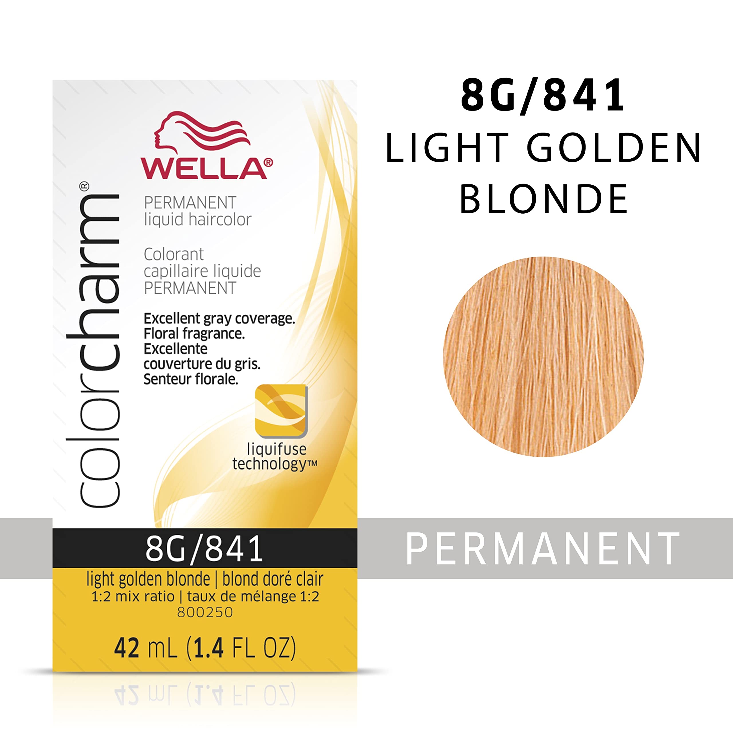 Foto 3 pulgar | Tinte De Pelo Wella Color Charm Permanent 8g Rubio Dorado Claro - Venta Internacional.