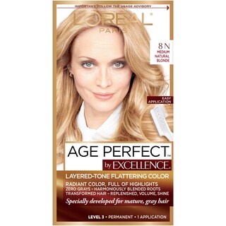 Foto 1 | Tinte De Pelo L'oreal Paris Excellence Age Perfect 8n Blonde - Venta Internacional.