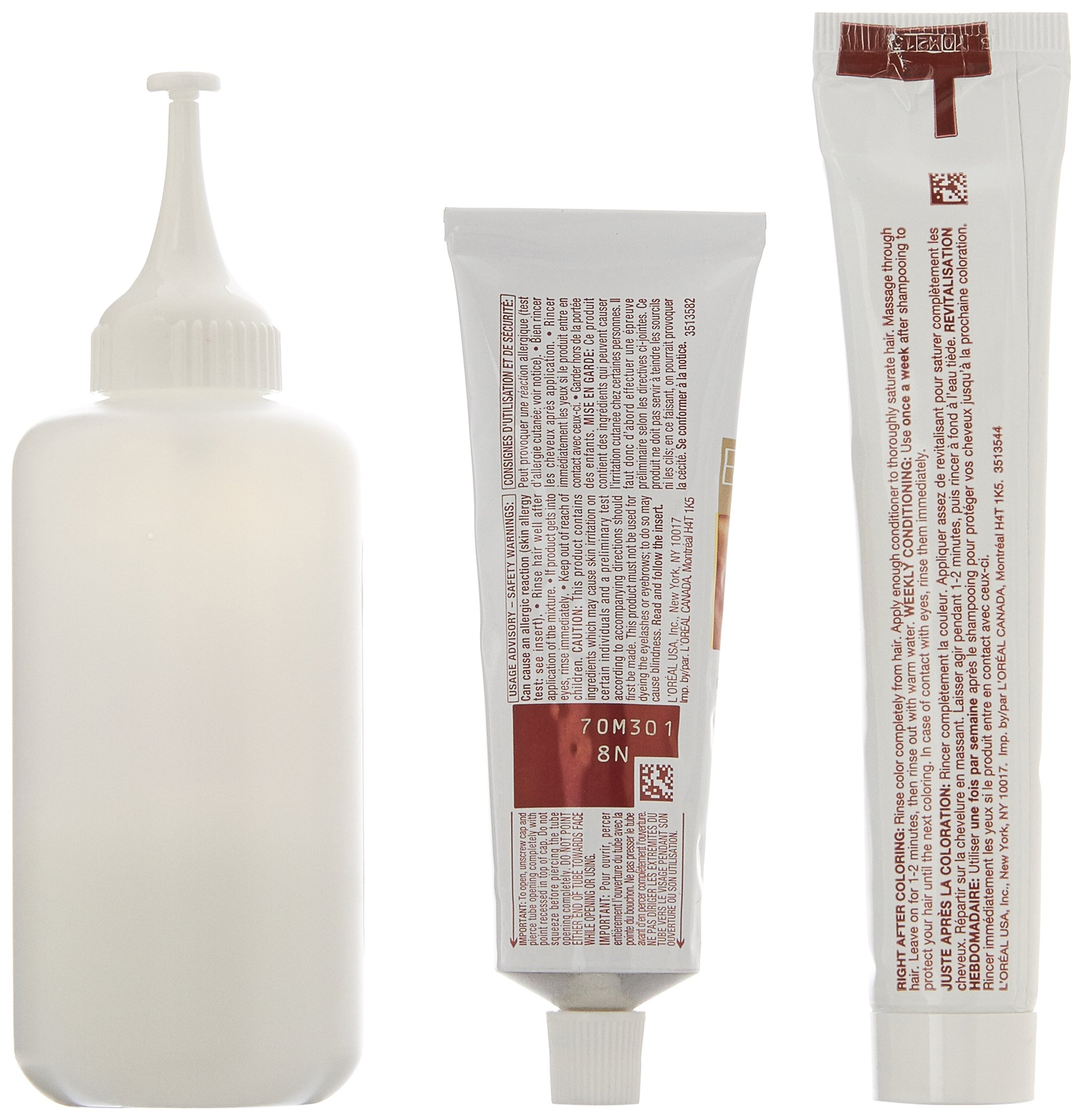 Foto 4 pulgar | Tinte De Pelo L'oreal Paris Excellence Age Perfect 8n Blonde - Venta Internacional.