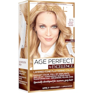 Foto 5 | Tinte De Pelo L'oreal Paris Excellence Age Perfect 8n Blonde - Venta Internacional.