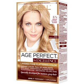 Foto 6 | Tinte De Pelo L'oreal Paris Excellence Age Perfect 8n Blonde - Venta Internacional.