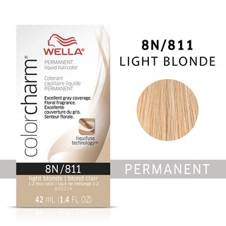 Foto 2 | Tinte De Pelo Wella Color Charm Permanent 8n Rubio Claro - Venta Internacional.
