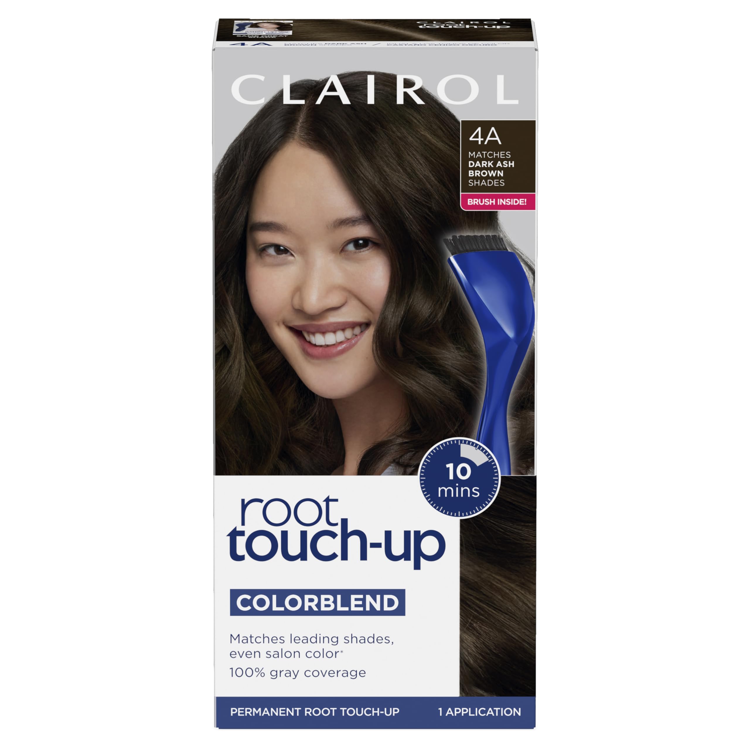 Foto 2 pulgar | Herramientas Para Teñir El Cabello Clairol Nice N' Easy Root Touch-up 4a - Venta Internacional.