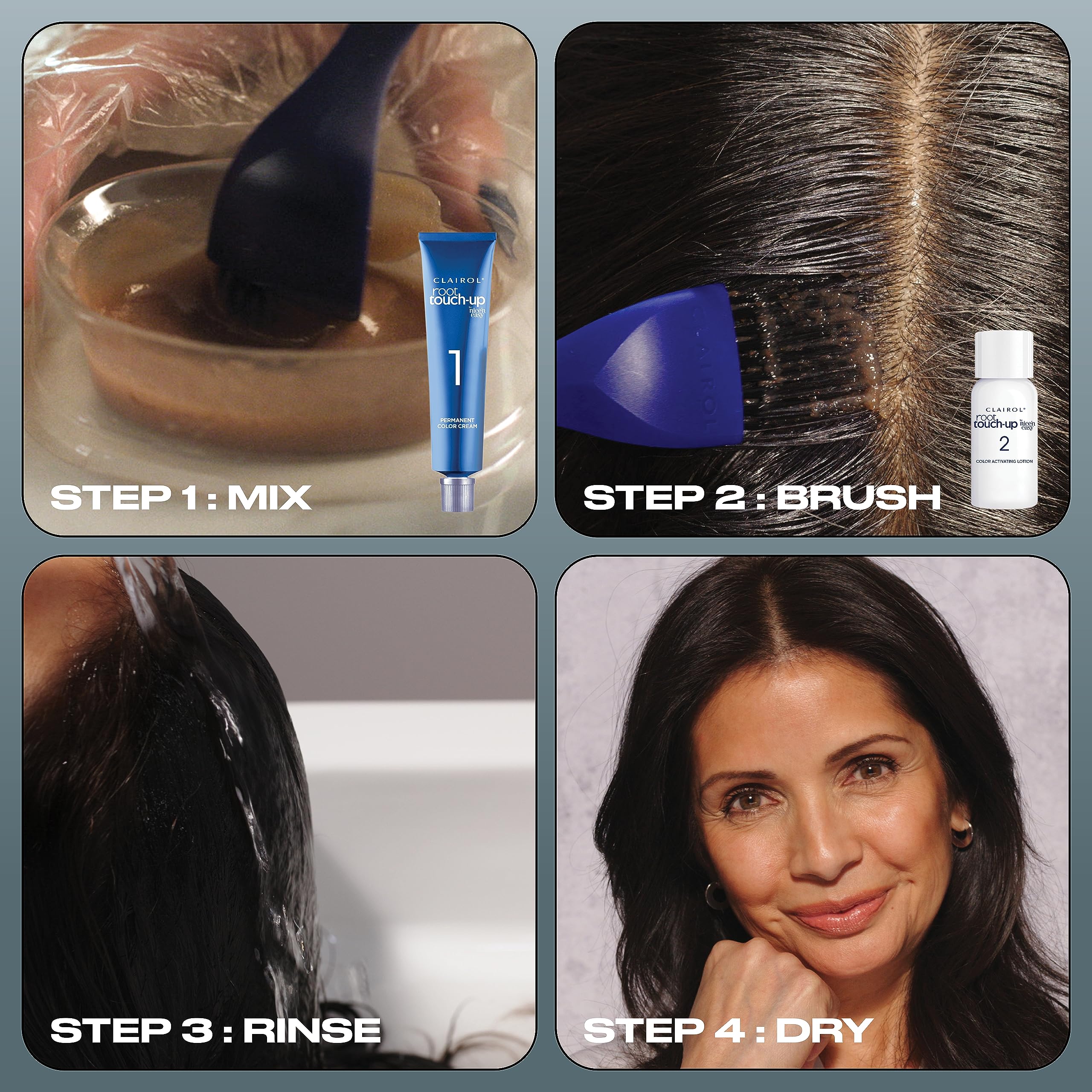 Foto 6 pulgar | Herramientas Para Teñir El Cabello Clairol Nice N' Easy Root Touch-up 4a - Venta Internacional.