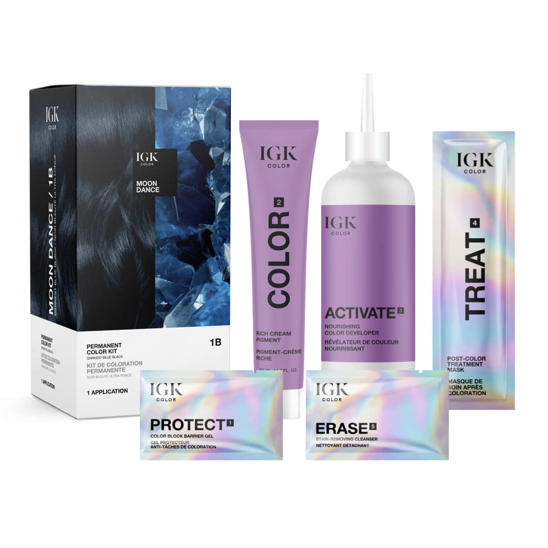 Foto 2 | Kit De Coloración Permanente Igk Moon Dance Con Escualano Y Extracto De Orquídea - Venta Internacional.