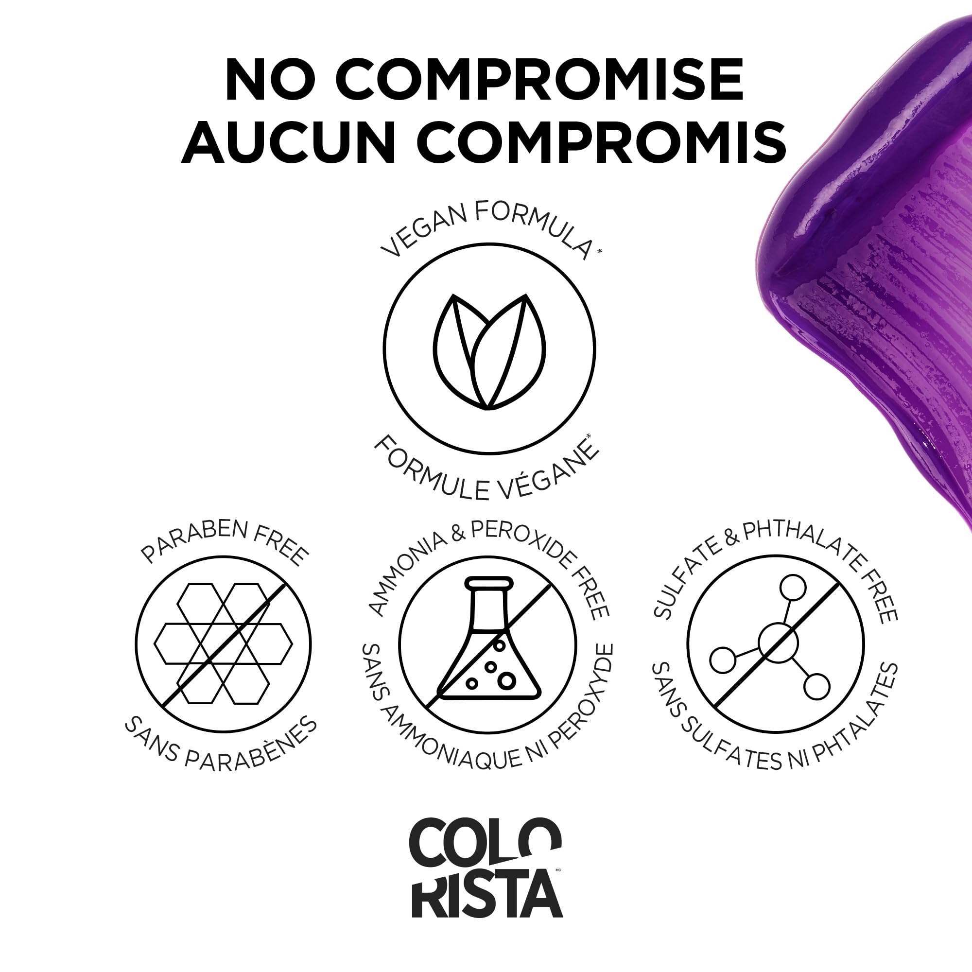 Foto 5 | Tinte De Pelo L'oreal Paris Colorista Semi Permanent Purple - Venta Internacional.