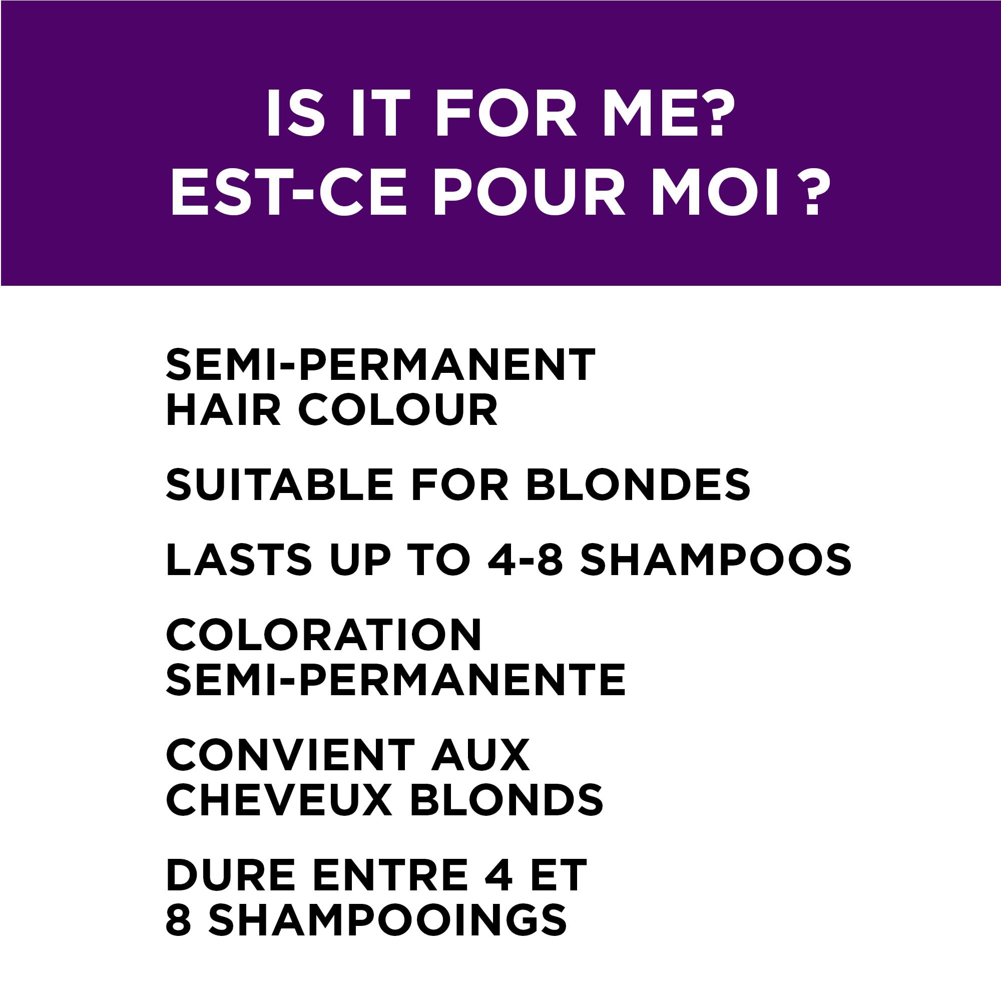 Foto 7 pulgar | Tinte De Pelo L'oreal Paris Colorista Semi Permanent Purple - Venta Internacional.