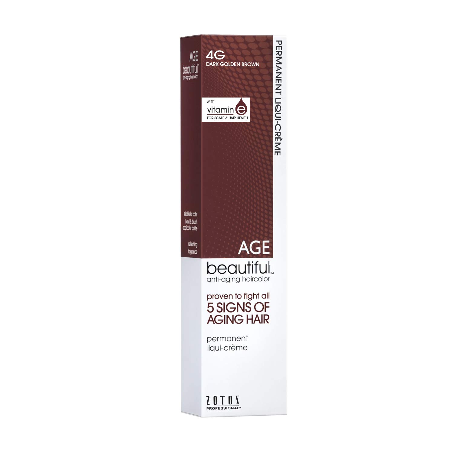 Color De Cabello Age Beautiful Liqui Creme 4g Marrón Dorado Oscuro - Venta Internacional.