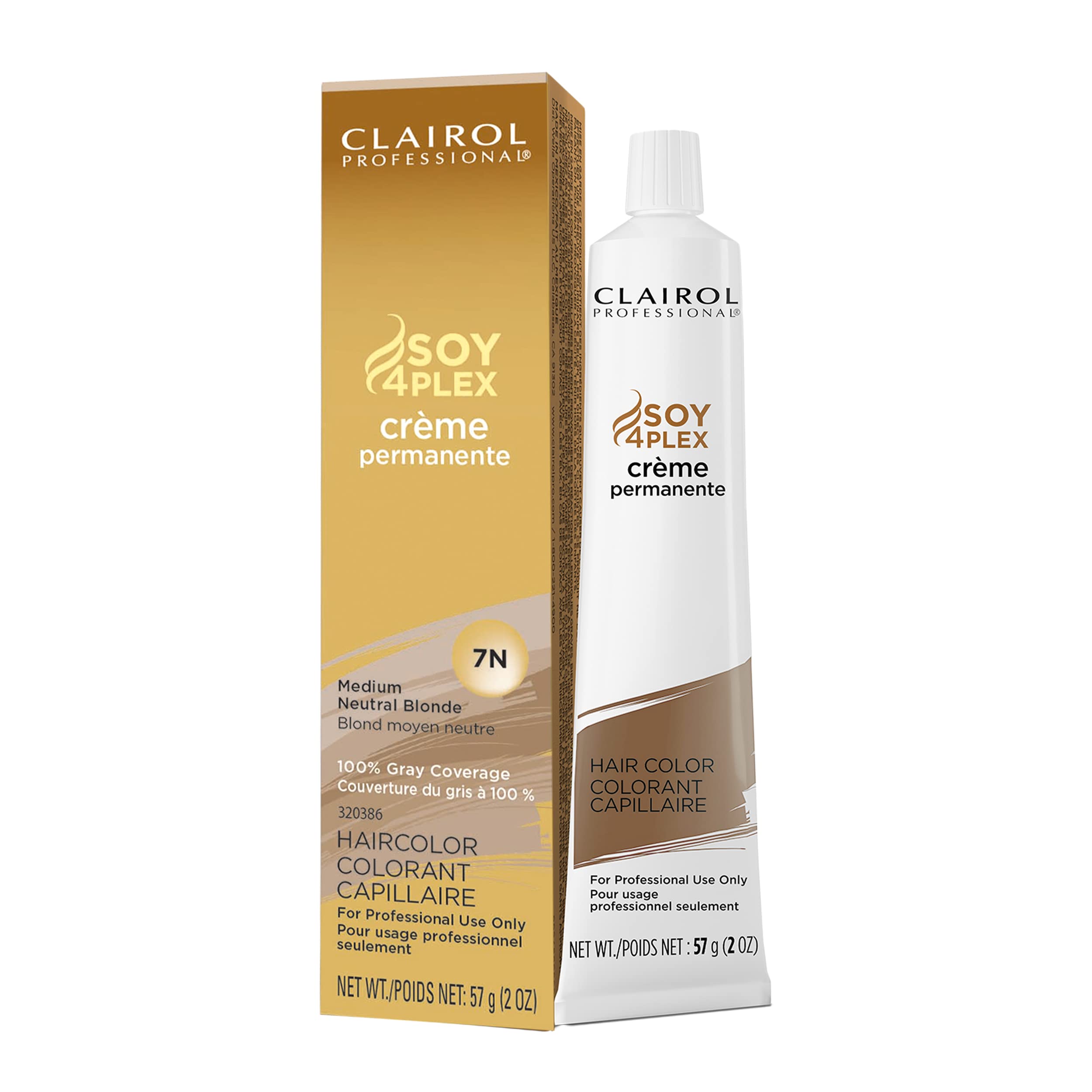 Foto 2 pulgar | Tinte Para El Cabello Clairol Professional Permanent 7n Rubio Medio Neutro - Venta Internacional.