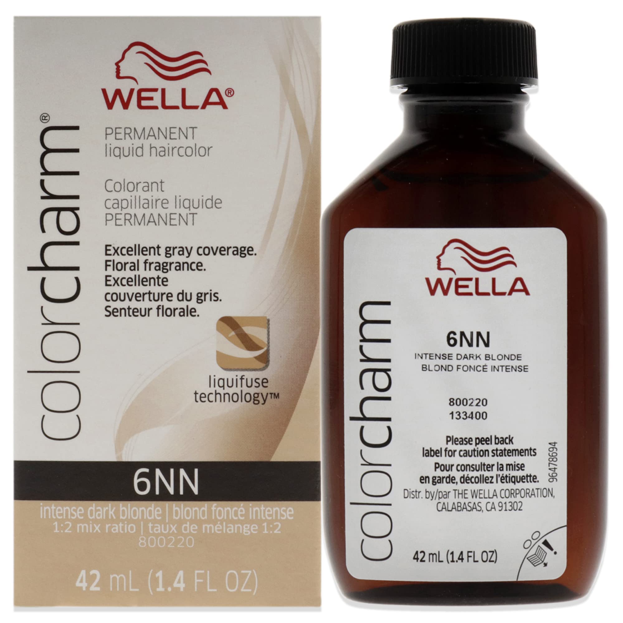 Tinte De Pelo Wella Color Charm 6nn Rubio Oscuro Intenso - Venta Internacional.
